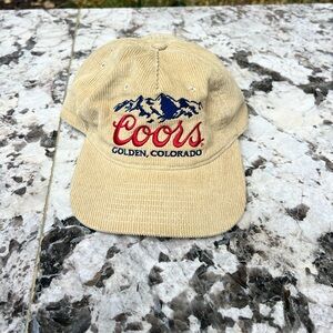 Coors Beige Corduroy Cap